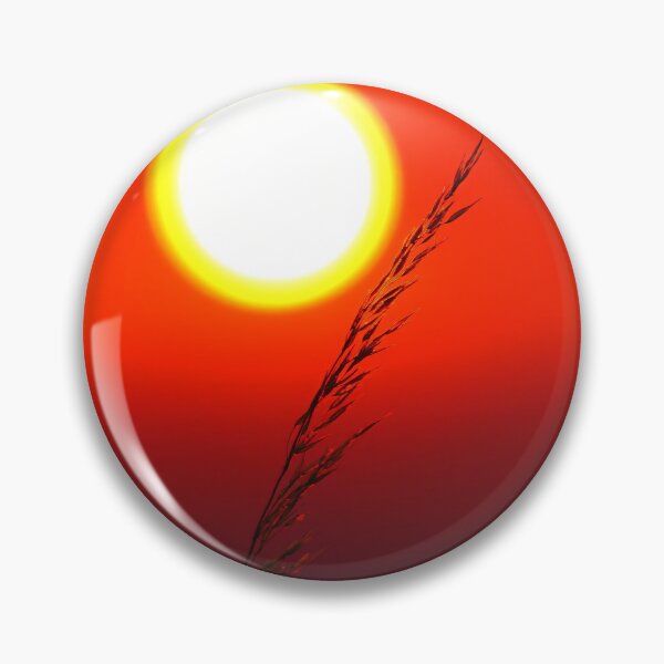 Item preview, Sunset Glow with Silhouette Grass designed and sold by M.ALK.Watercolor.