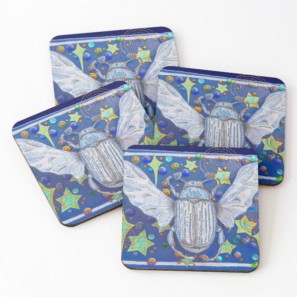 Item preview, Whimsical June Beetle designed and sold by crystallinesoup.