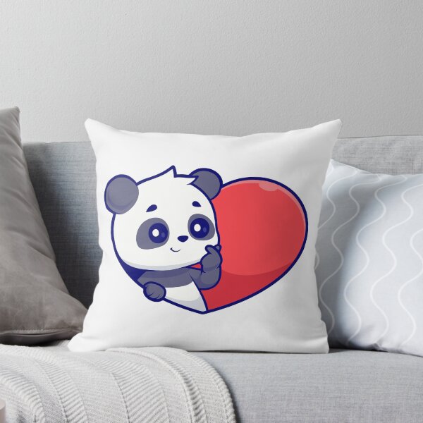 Item preview, Cute Panda Finger Heart K-Pop Love designed and sold by Andreaster.