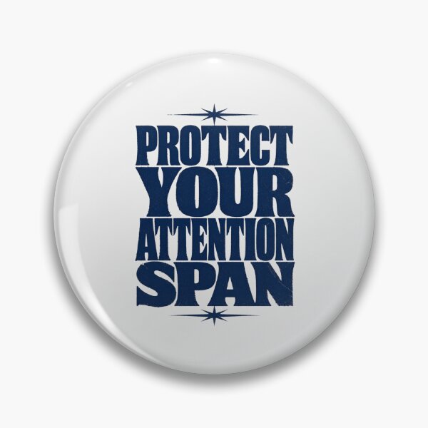 Item preview, Protect Your Attention Span Retro Streetwear Graphic Tee designed and sold by PhylonBoxx.