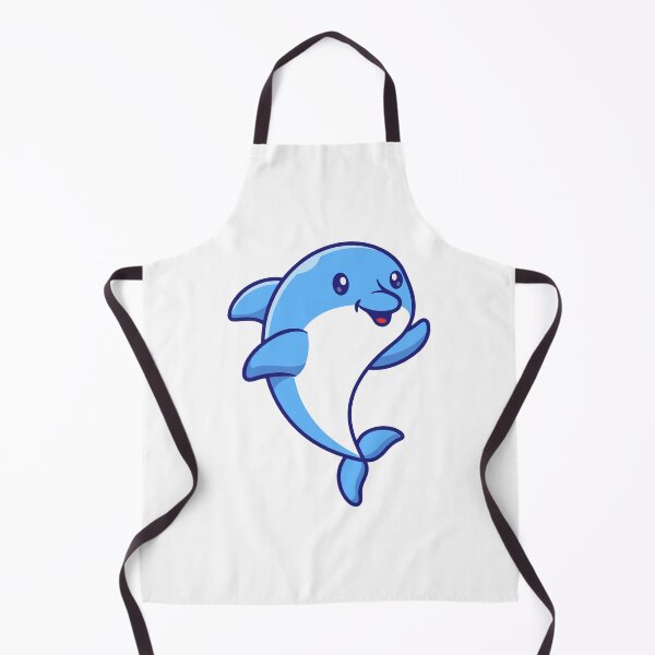 Item preview, Cute Happy Dolphin Waving Hello designed and sold by Andreaster.