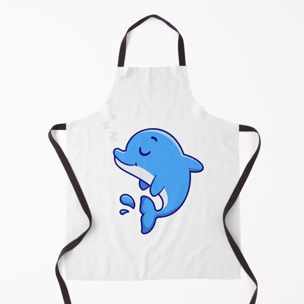 Item preview, Cute Sleepy Dolphin Dreaming in Ocean designed and sold by Andreaster.
