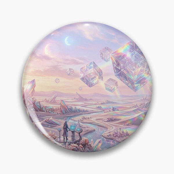 Item preview, Ethereal Holographic Fantasy Scene designed and sold by CuteRage.