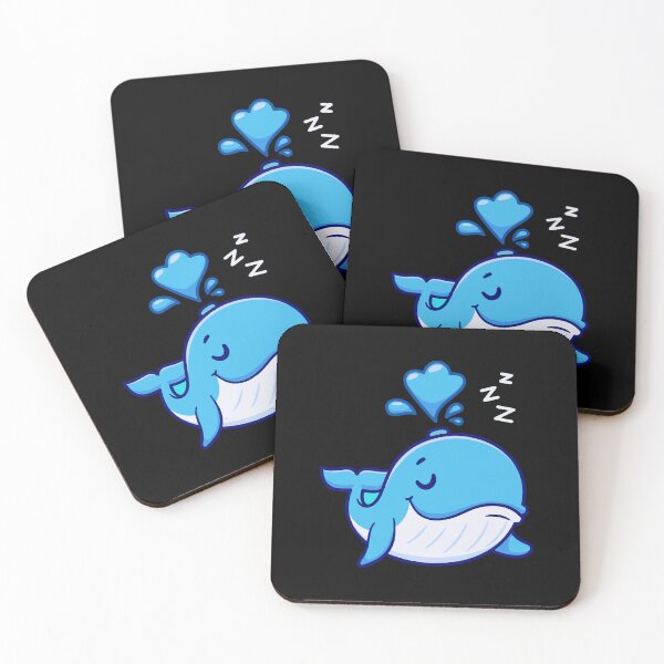 Item preview, Cute Sleeping Whale with Water Spout designed and sold by Andreaster.