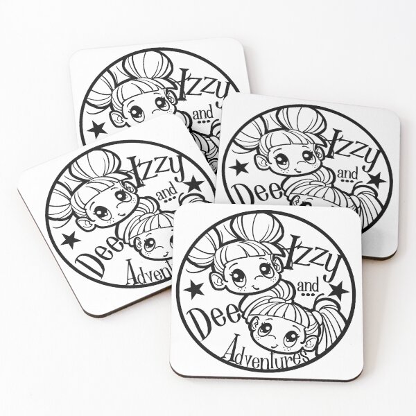 Item preview, Izzy and Dee Adventures: black designed and sold by MetroINKbooks.