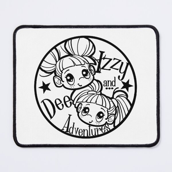 Item preview, Izzy and Dee Adventures: black designed and sold by MetroINKbooks.