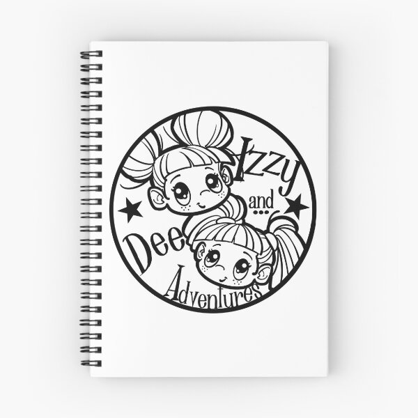Item preview, Izzy and Dee Adventures: black designed and sold by MetroINKbooks.