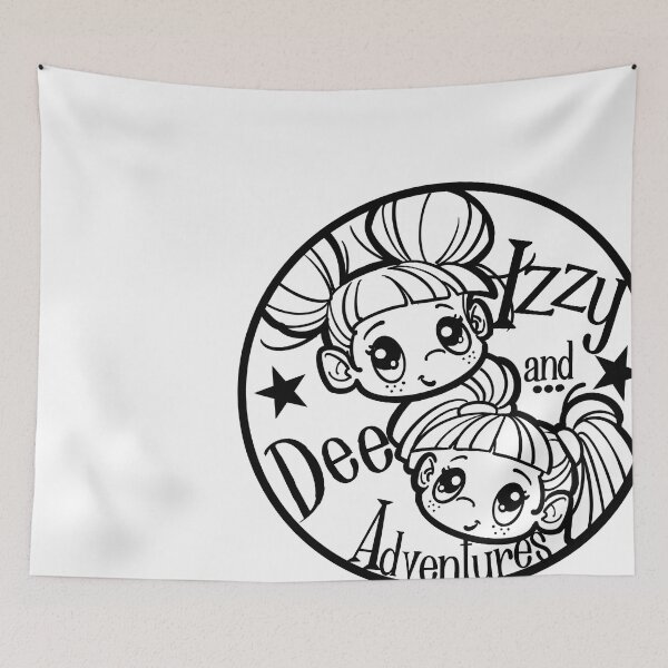 Item preview, Izzy and Dee Adventures: black designed and sold by MetroINKbooks.