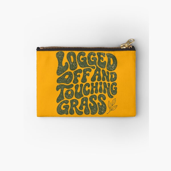 Item preview, Logged Off and Touching Grass Retro 70s Nature Shirt designed and sold by PhylonBoxx.