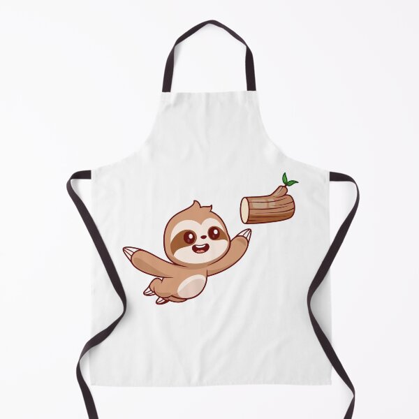 Item preview, Cute Sloth Reaching for Tree Log designed and sold by Andreaster.
