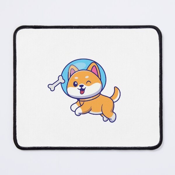 Item preview, Cute Astronaut Dog Floating in Space designed and sold by Andreaster.