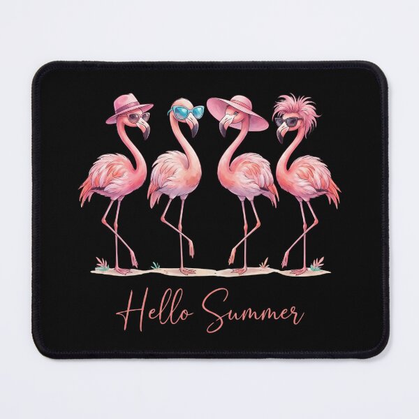 Item preview, Hello Summer Flamingo Tropical Beach Vacation Women  designed and sold by dudelinart.