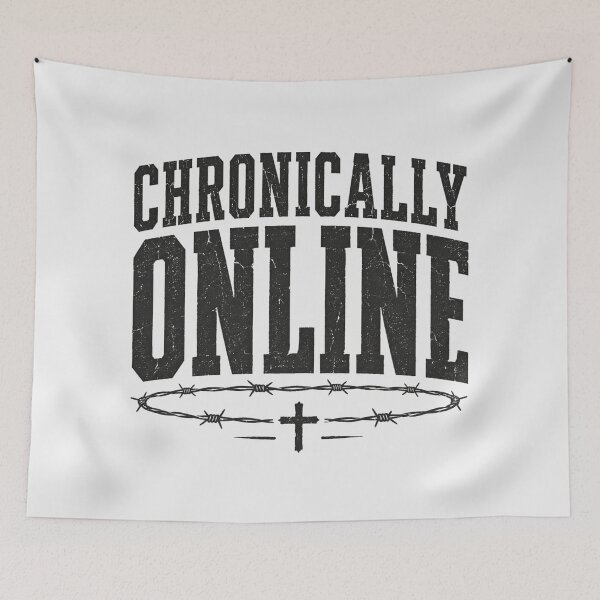 Item preview, Chronically Online Recovery Program Vintage Streetwear Tee designed and sold by PhylonBoxx.