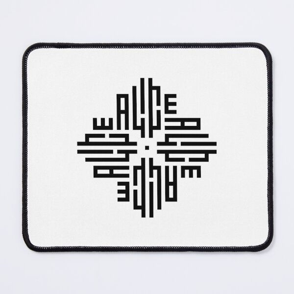 Item preview, ALICE | Black | Modern Geometric Kufi Calligraphy | From Name to Art designed and sold by FOR YOUR NAME.