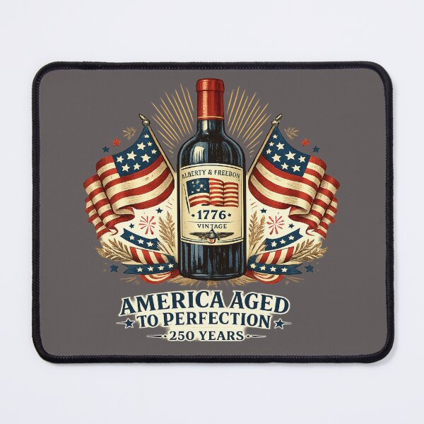 Item preview, America Aged to Perfection 250th Anniversary Wine designed and sold by hogardevinos22.
