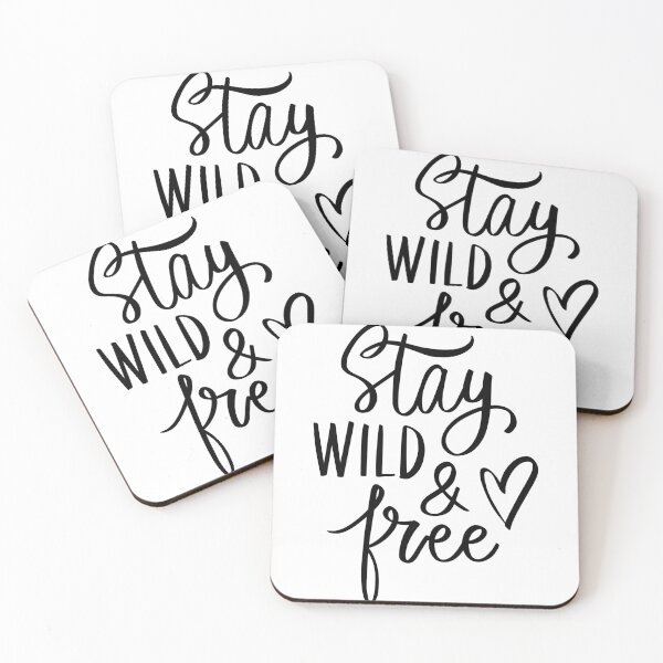 Item preview, Stay Wild And Free Boho Feminine Quote Design designed and sold by A Little Unhinged.