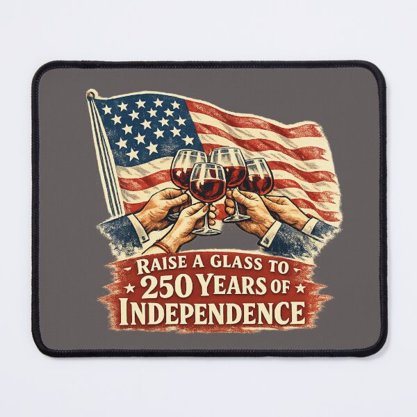 Item preview, 250 Years of Independence Patriotic Wine Toast designed and sold by hogardevinos22.