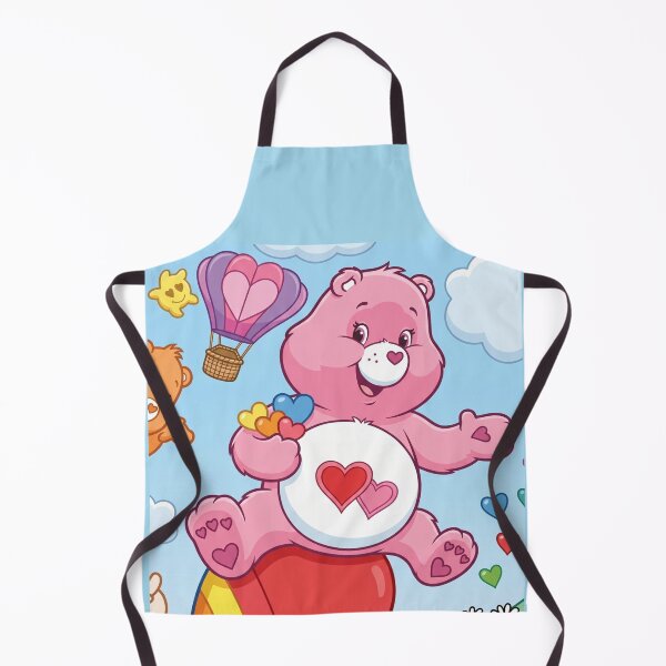 Item preview, Pink Bear on a Giant Rainbow Heart designed and sold by dyrestald.