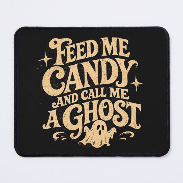 Item preview, Feed Me Candy And Call Me A Ghost Sarcastic Halloween Tee designed and sold by PhylonBoxx.