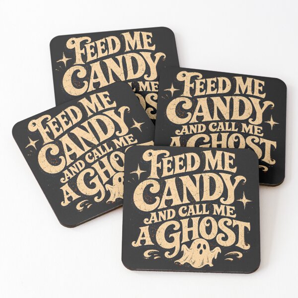 Item preview, Feed Me Candy And Call Me A Ghost Sarcastic Halloween Tee designed and sold by PhylonBoxx.