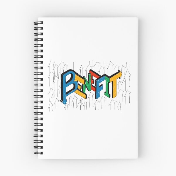 Item preview, Benefit Bold Colorful Arrow Hand Drawn Typography Streetwear Urban Art designed and sold by DERA RAY.