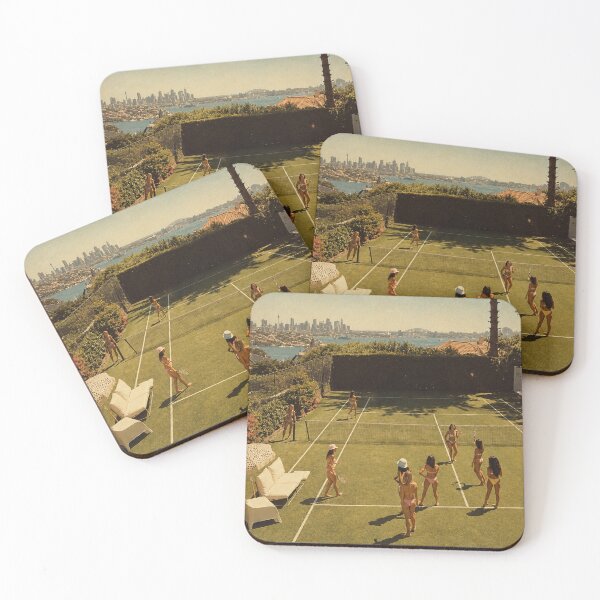 Item preview, Vintage Summer Tennis Club designed and sold by Leezimmer.