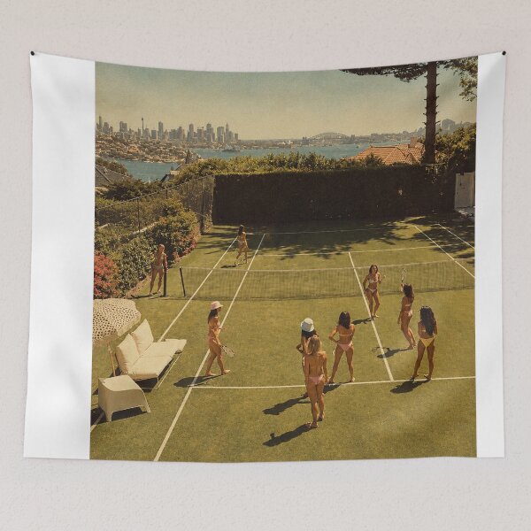 Item preview, Vintage Summer Tennis Club designed and sold by Leezimmer.