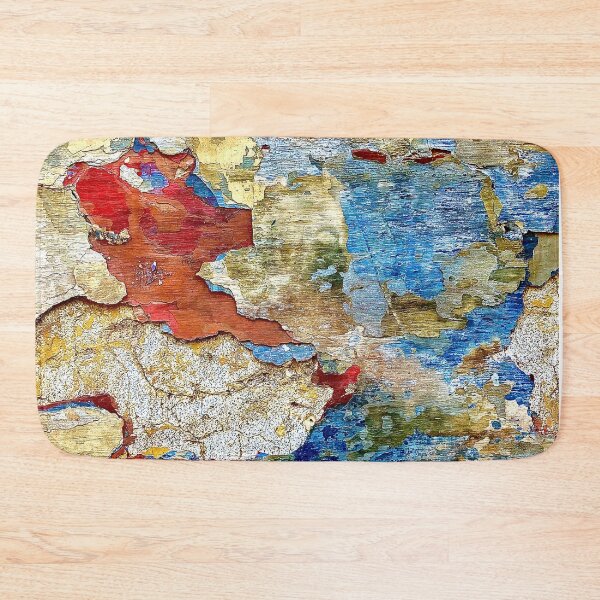 Item preview, Copy of  Aqua Blue and Mustard Yellow Shabby Chic Grunge Texture. designed and sold by Jonnekesart.