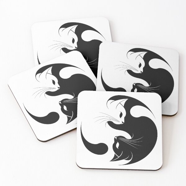Item preview, Yin Yang Cats designed and sold by jkrphoto.