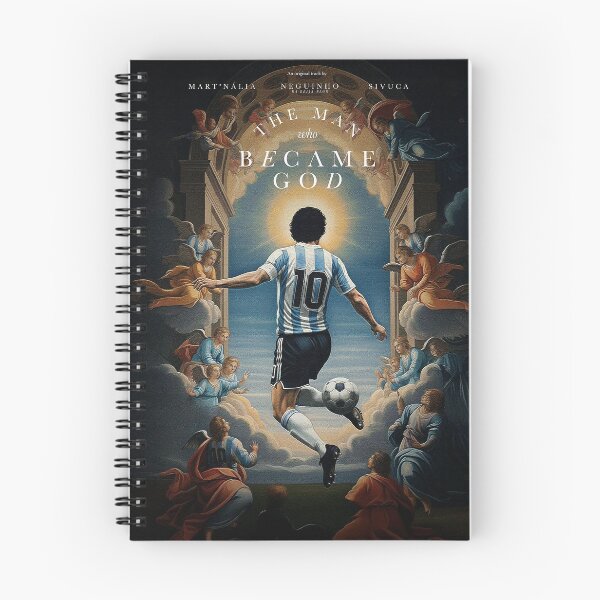 Artikelvorschau, The Man Who Became God Football Legend entworfen und verkauft von UnPOCOdeDesign.