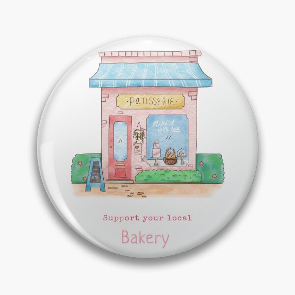 Item preview, Support your local bakery designed and sold by Happy Designs Studio.