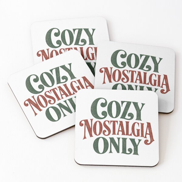 Item preview, Cozy Nostalgia Only Retro Christmas Vintage Typography Shirt designed and sold by PhylonBoxx.