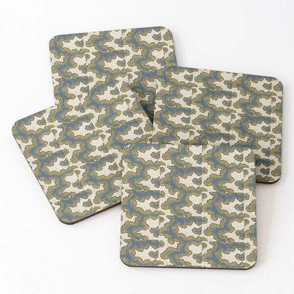 Item preview, BLUE YELLOW TAN  designed and sold by THE GOOD FIND.