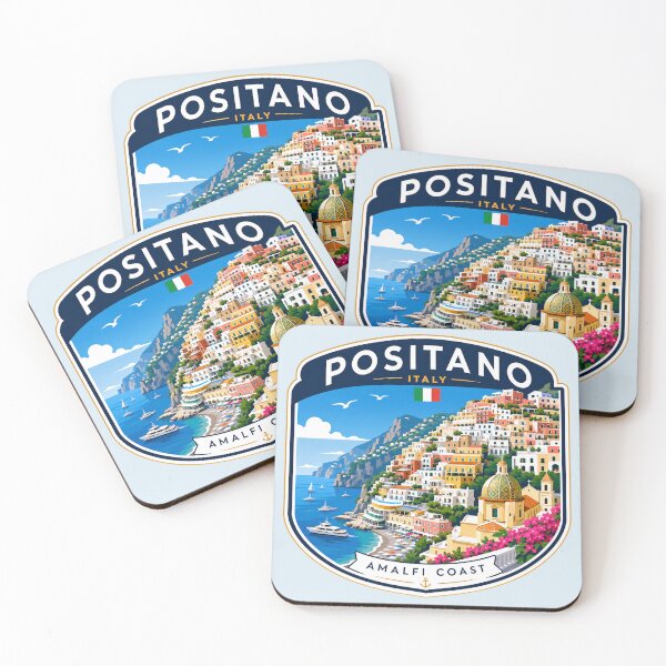 Item preview, Positano, Italy - Amalfi Coast designed and sold by Myra365Art.