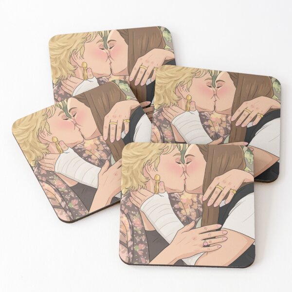 Item preview, Kiss Deborah Ava Hacks TV Fan Art designed and sold by Stephisy.