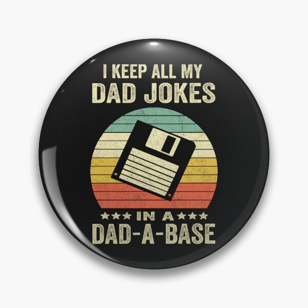 Item preview, Funny Dad Jokes in Dad A Base Vintage Father's Day  designed and sold by FeestMia.