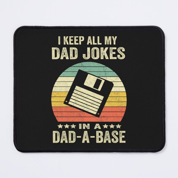 Item preview, Funny Dad Jokes in Dad A Base Vintage Father's Day  designed and sold by FeestMia.