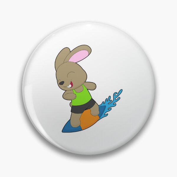 Item preview, Rabbit Surfer Surfboard Water sports designed and sold by Snabdesign84.