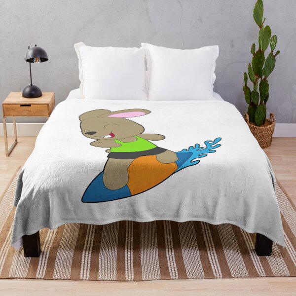 Item preview, Rabbit Surfer Surfboard Water sports designed and sold by Snabdesign84.