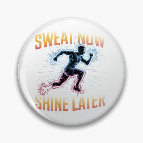 Item preview, Sweat Now Shine Later – Motivational Fitness Athlete Shirt designed and sold by Glamour Gaze .