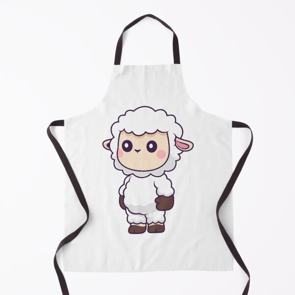 Item preview, Cute Chibi Fluffy Lamb Character Cartoon designed and sold by Warwormm.