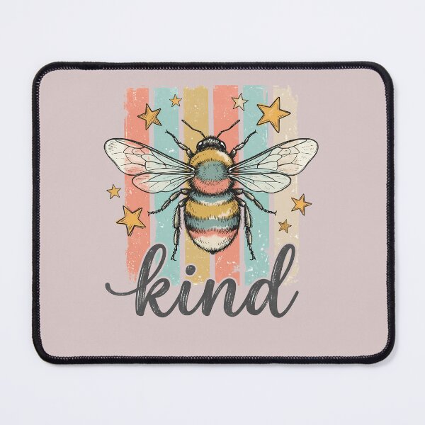 Item preview, Bee Kind Vintage Retro Design – Cute Bumble Bee Aesthetic Inspirational designed and sold by Golden Blaze Studio.