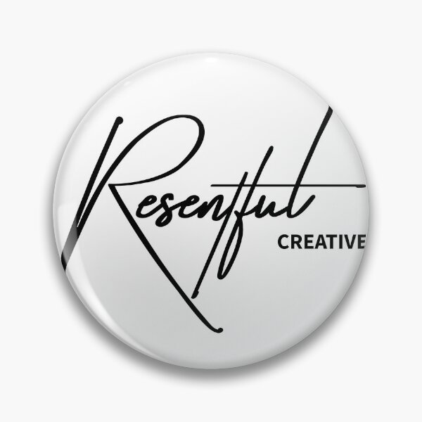 Item preview, Resentful Creative - Moody Art & Design Typography designed and sold by ReggieDior.