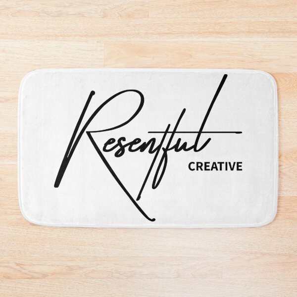 Item preview, Resentful Creative - Moody Art & Design Typography designed and sold by ReggieDior.