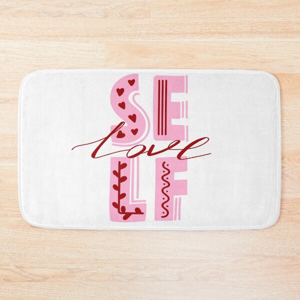 Item preview, Self Love Feminine Typography Quote Design designed and sold by A Little Unhinged.