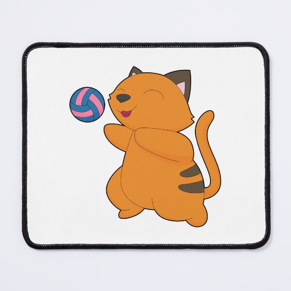 Item preview, Cat Volleyball player Volleyball designed and sold by Snabdesign84.