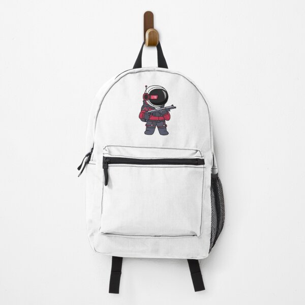 Item preview, Futuristic Sci Fi Cyberpunk Astronaut Soldier Cartoon designed and sold by Warwormm.