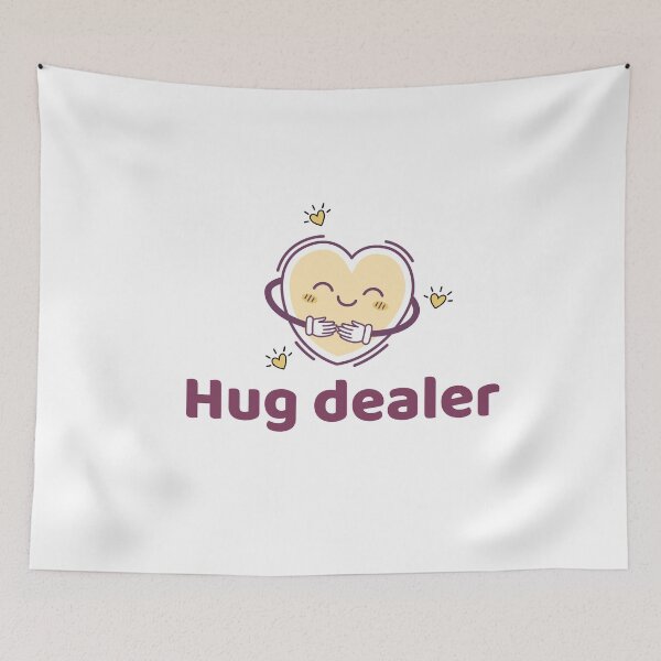 Item preview, Hug Dealer Cute Heart Kawaii Self Love designed and sold by Rehnair.
