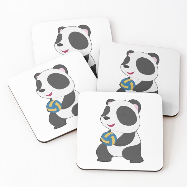 Item preview, Panda Volleyball player Volleyball Sports designed and sold by Snabdesign84.