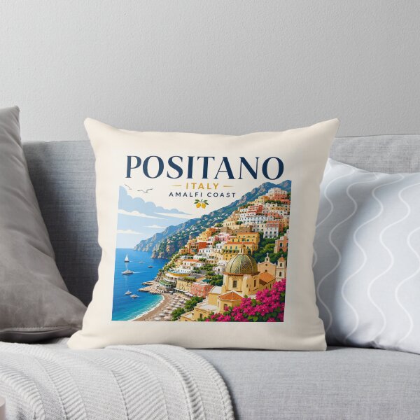 Item preview, Positano, Italy - Amalfi Coast designed and sold by Myra365Art.